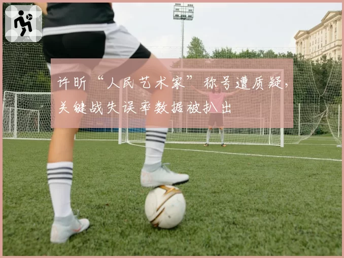许昕“人民艺术家”称号遭质疑，关键战失误率数据被扒出